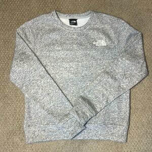 The North Face - Women’s Crew Neck Grey Pullover Sweatshirt - Small